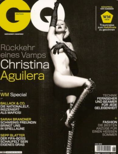 Christina Aguilera GQ