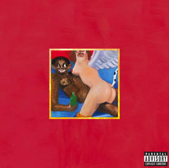 Kanye West My Beautiful Dark Twisted Fantasy Cover